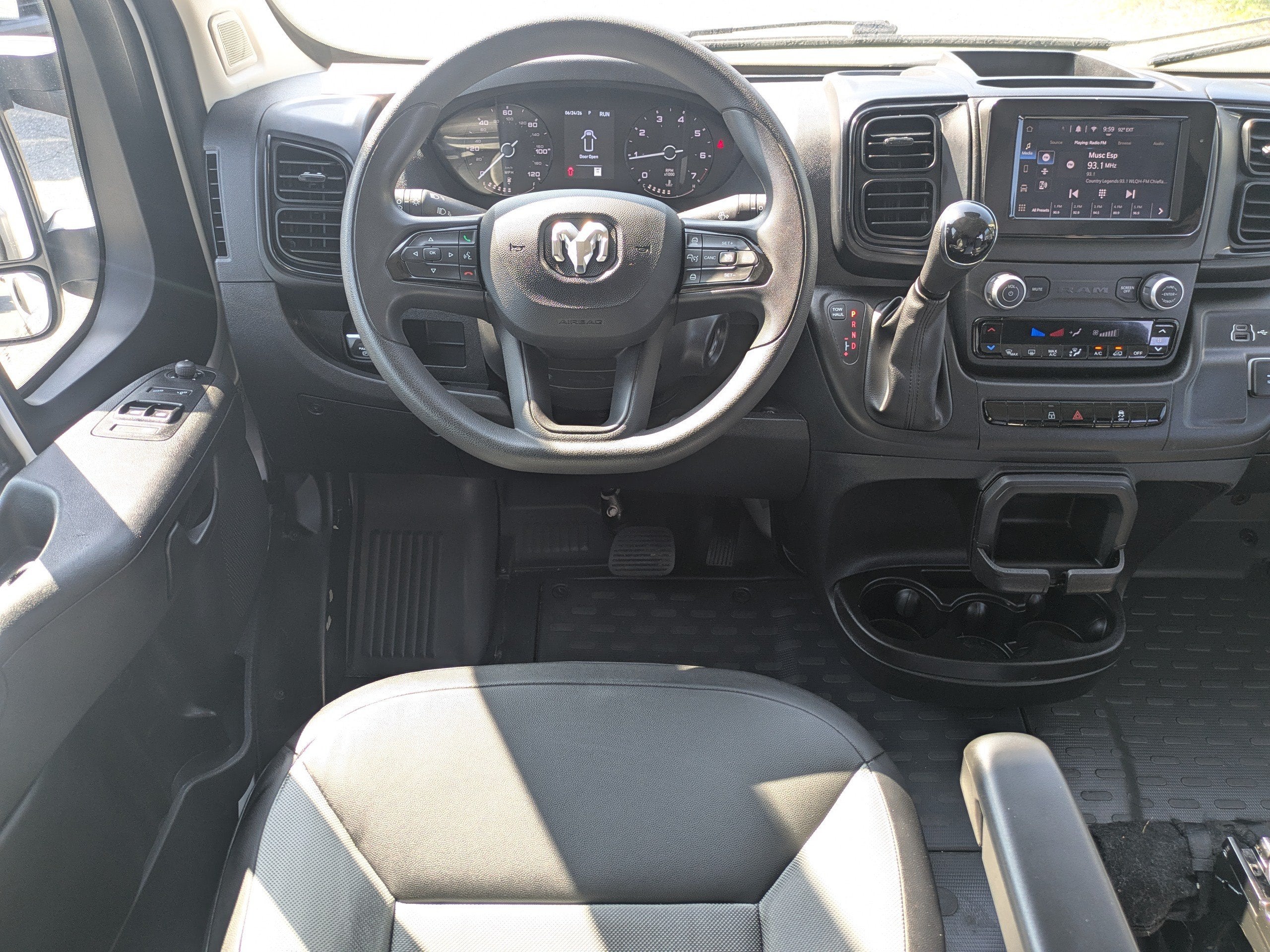 2025 RAM ProMaster 2500 Cargo Van Tradesman Low Roof 136" WB w/Pass Seat