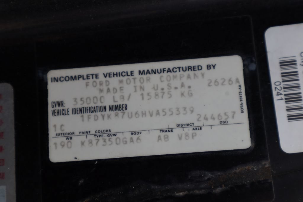 1987 Ford FMC PUMP TRUCK Base