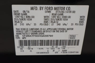 2017 Ford Explorer Limited