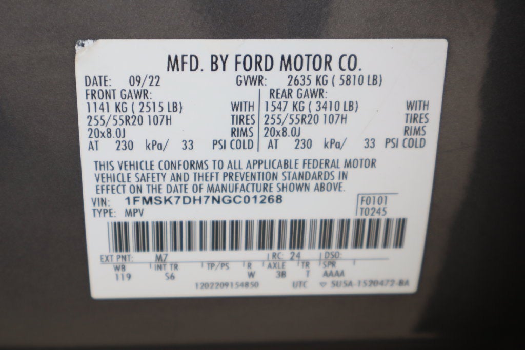 2022 Ford Explorer XLT