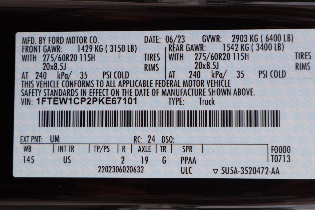 2023 Ford F-150 XLT