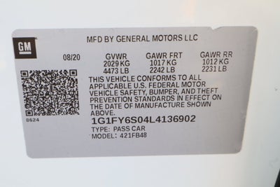 2020 Chevrolet Bolt EV LT