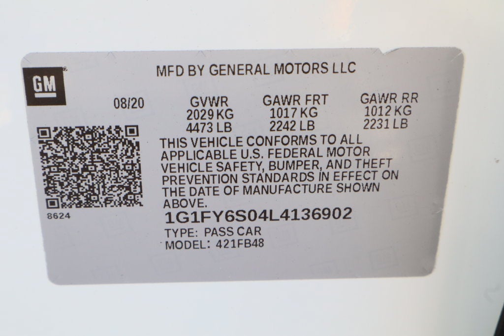 2020 Chevrolet Bolt EV LT