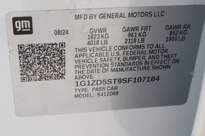 2025 Chevrolet Malibu 1LT