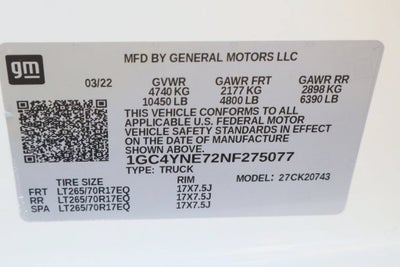 2022 Chevrolet Silverado 2500 HD LT