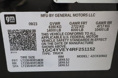 2024 Chevrolet Silverado 3500 HD High Country DRW