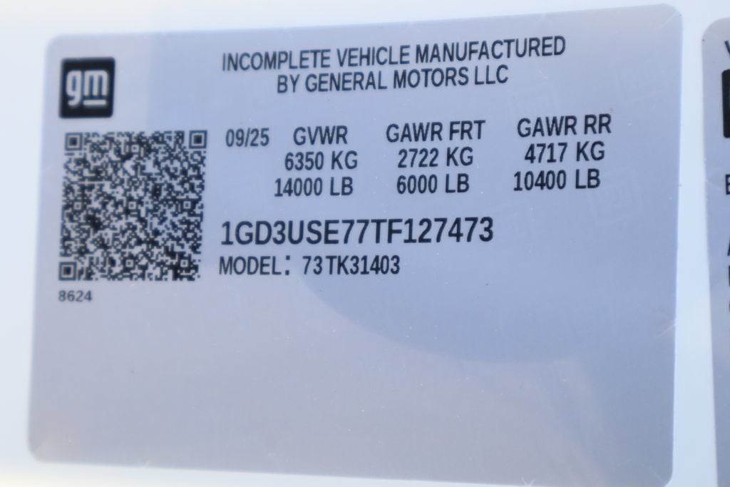 2026 GMC Sierra 3500 HD Chassis Cab Pro