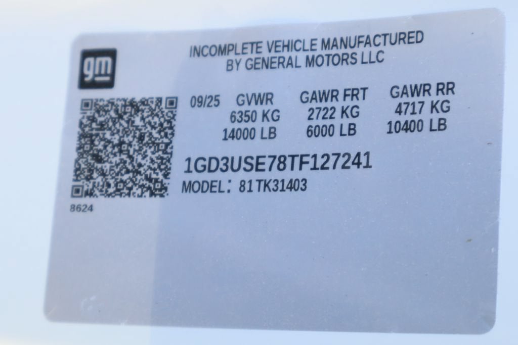 2026 GMC Sierra 3500 HD Chassis Cab Pro