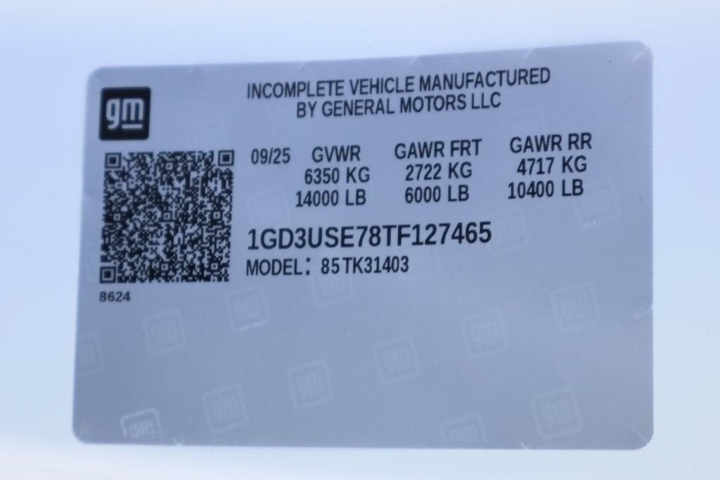 2026 GMC Sierra 3500 HD Chassis Cab Pro