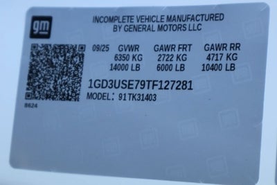 2026 GMC Sierra 3500 HD Chassis Cab Pro