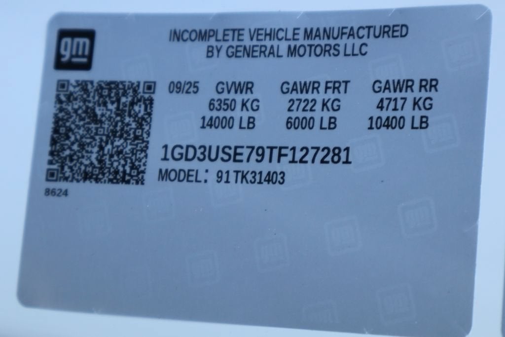 2026 GMC Sierra 3500 HD Chassis Cab Pro