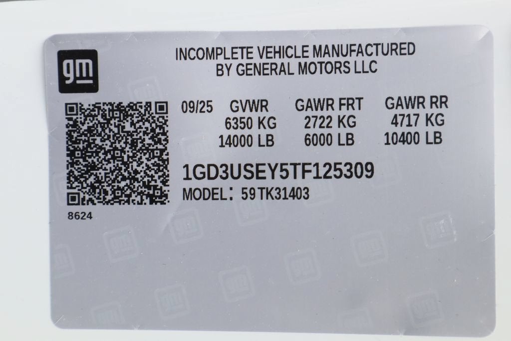 2026 GMC Sierra 3500 HD Chassis Cab Pro