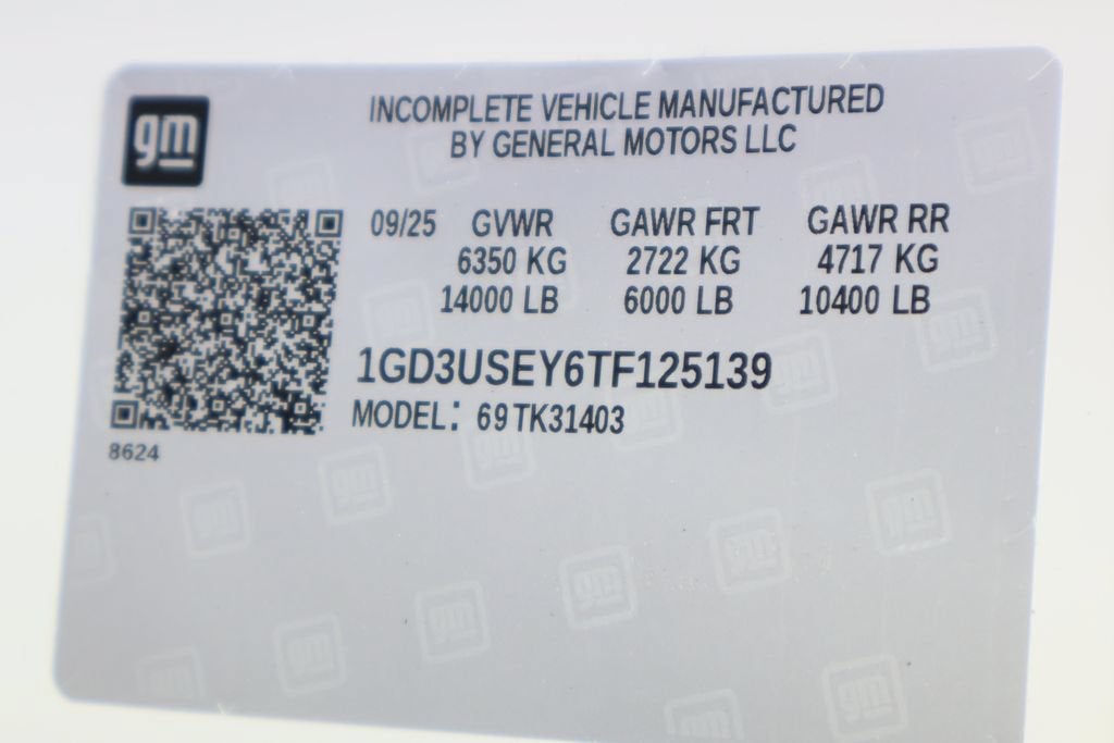 2026 GMC Sierra 3500 HD Chassis Cab Pro