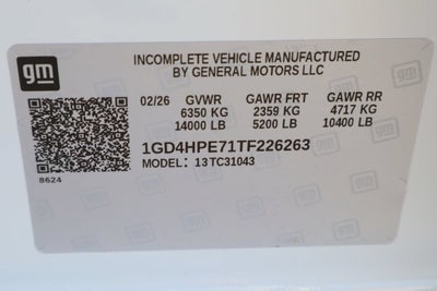 2026 GMC Sierra 3500 HD Chassis Cab Pro
