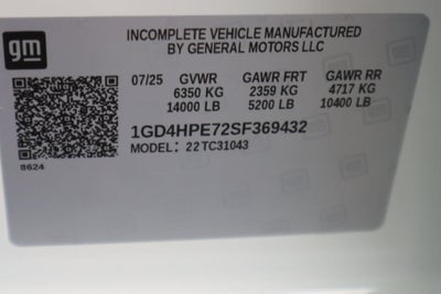 2025 GMC Sierra 3500 HD Chassis Cab Pro
