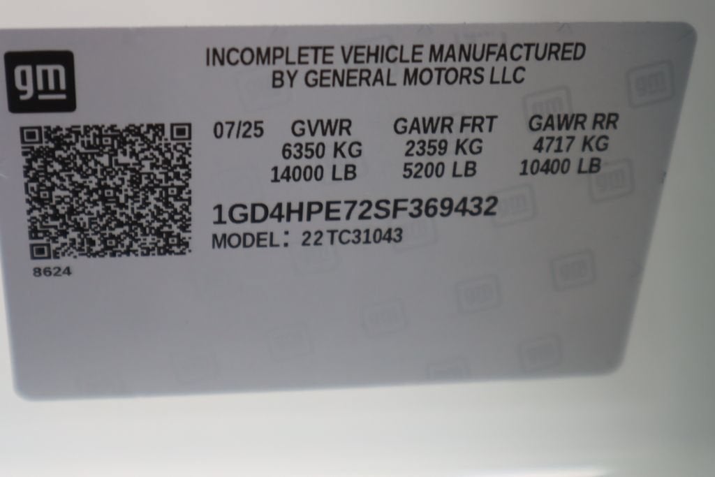 2025 GMC Sierra 3500 HD Chassis Cab Pro