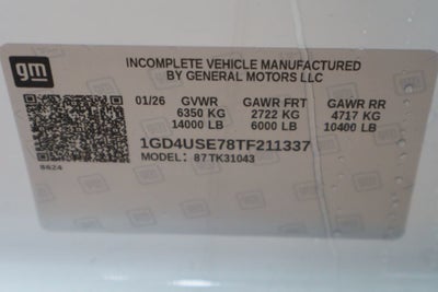2026 GMC Sierra 3500 HD Chassis Cab Pro