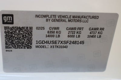 2025 GMC Sierra 3500 HD Chassis Cab Pro