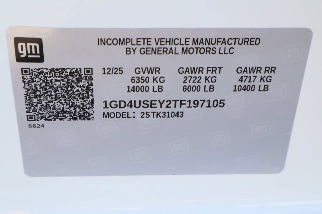 2026 GMC Sierra 3500 HD Chassis Cab Pro