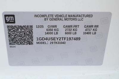 2026 GMC Sierra 3500 HD Chassis Cab Pro