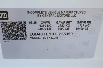 2026 GMC Sierra 3500 HD Chassis Cab SLE
