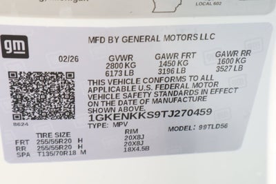 2026 GMC Acadia Elevation