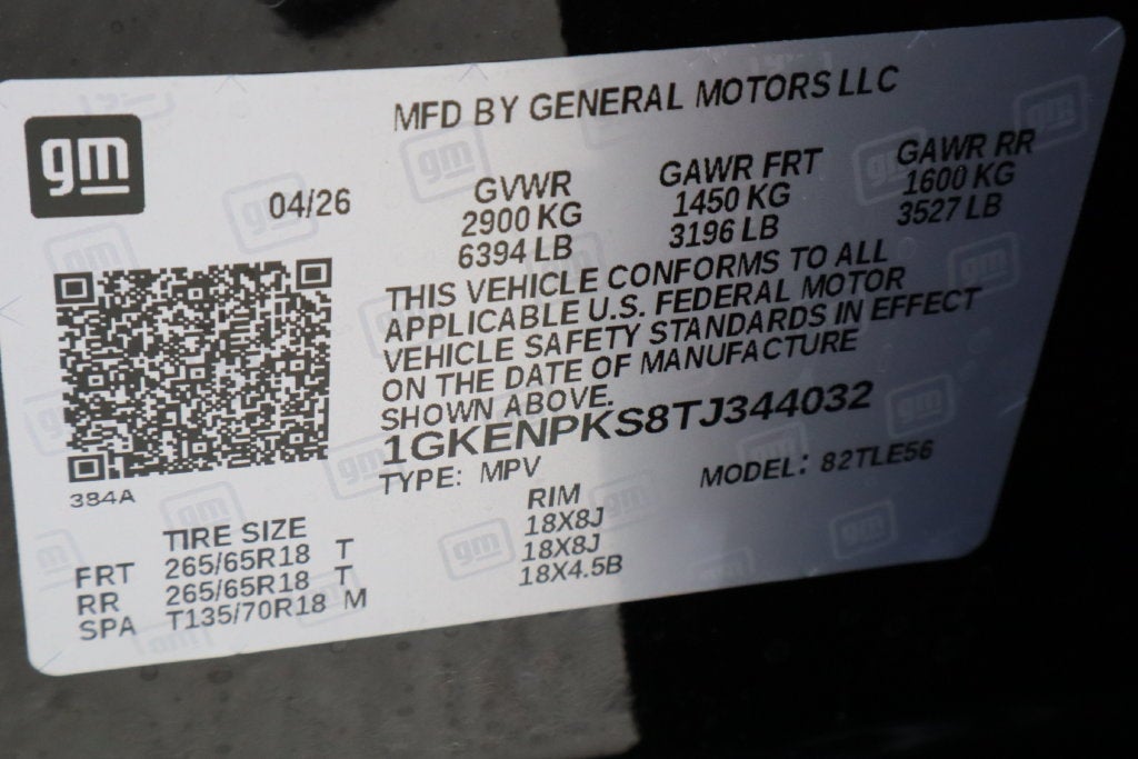 2026 GMC Acadia AT4