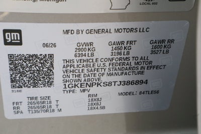 2026 GMC Acadia AT4