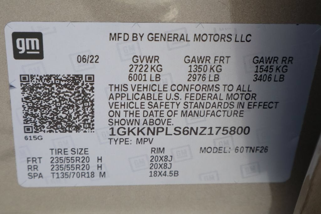2022 GMC Acadia Denali