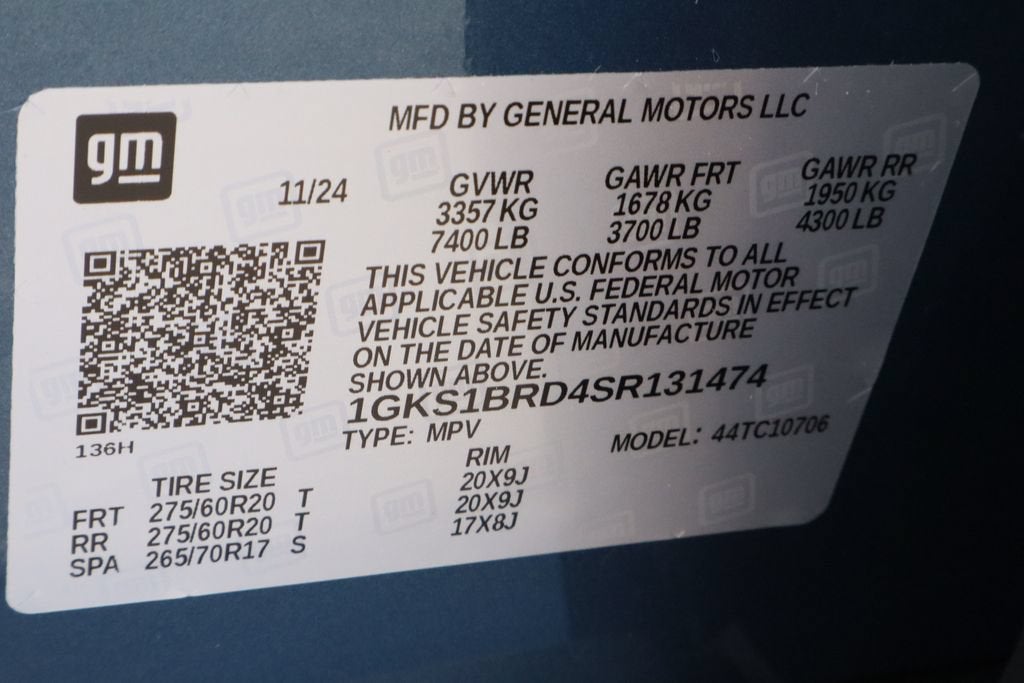 2025 GMC Yukon Elevation