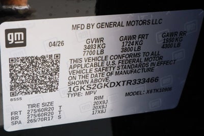 2026 GMC Yukon XL Elevation