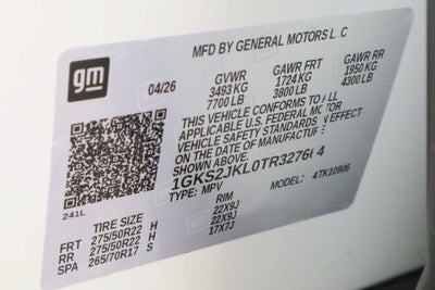 2026 GMC Yukon XL Denali