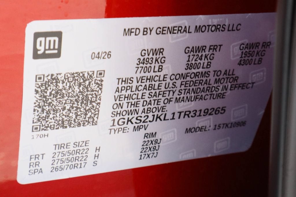 2026 GMC Yukon XL Denali