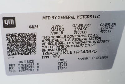 2026 GMC Yukon XL Denali