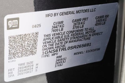 2025 Chevrolet Tahoe High Country