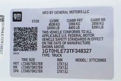 2026 GMC Sierra 2500 HD Pro