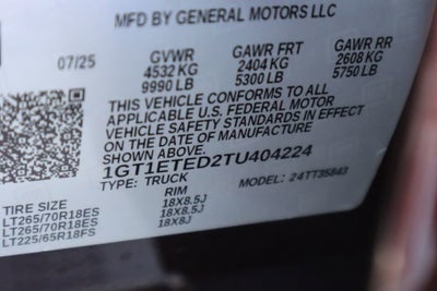 2026 GMC Sierra EV Elevation Extended Range