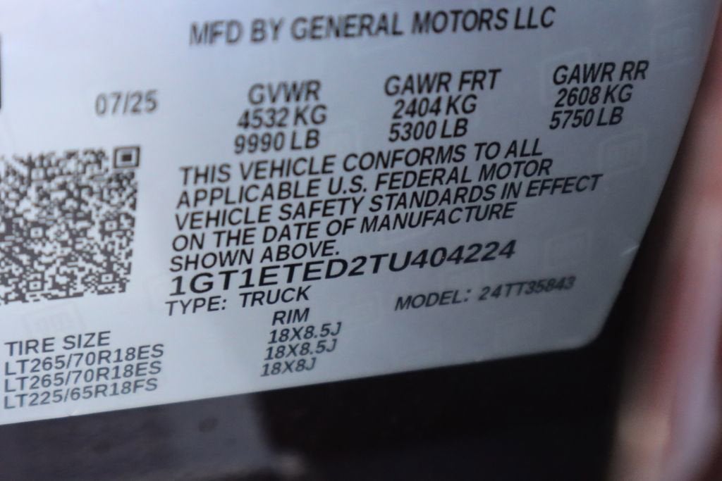 2026 GMC Sierra EV Elevation Extended Range