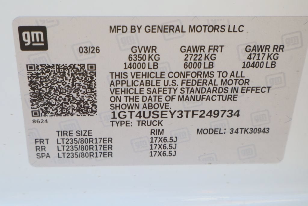 2026 GMC Sierra 3500 HD Pro DRW