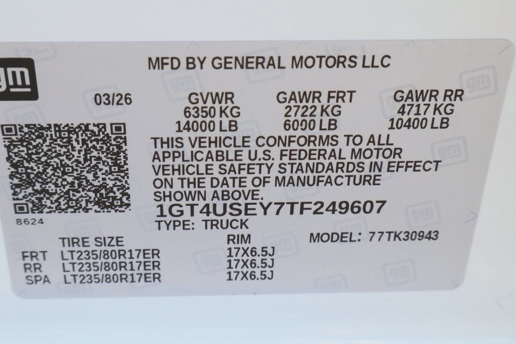 2026 GMC Sierra 3500 HD Pro DRW