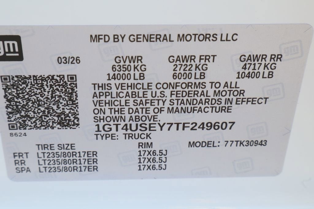 2026 GMC Sierra 3500 HD Pro DRW