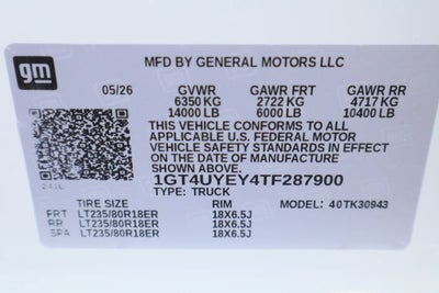 2026 GMC Sierra 3500 HD Denali Ultimate DRW