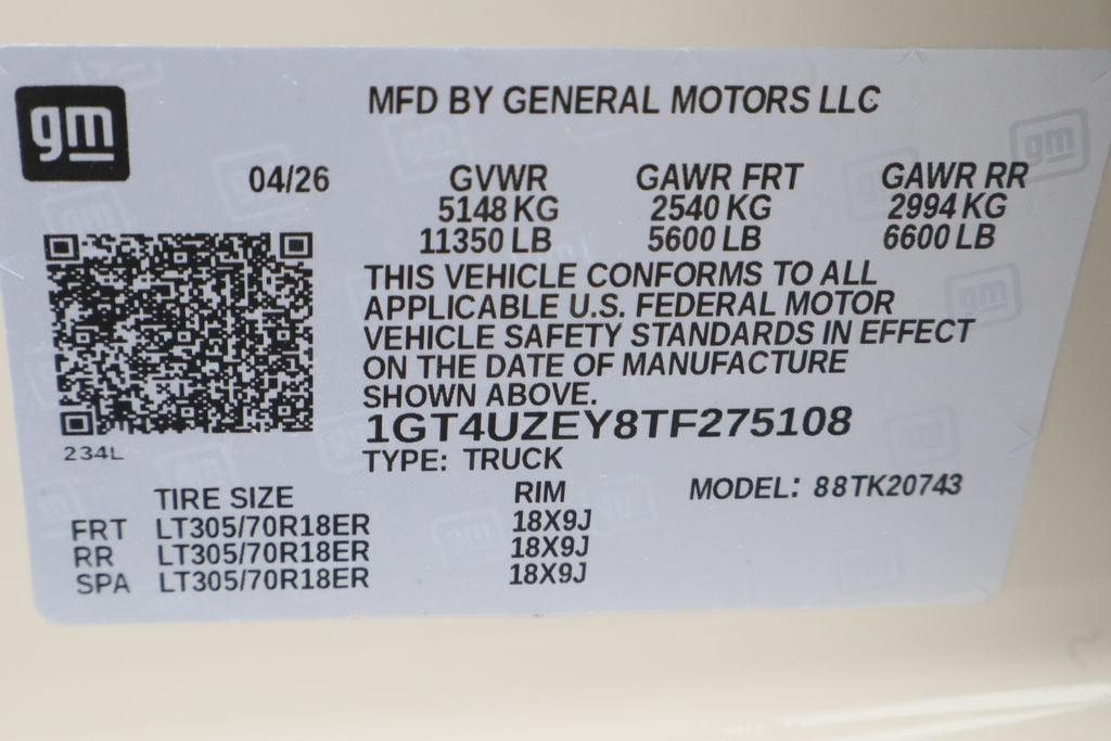 2026 GMC Sierra 2500 HD AT4X