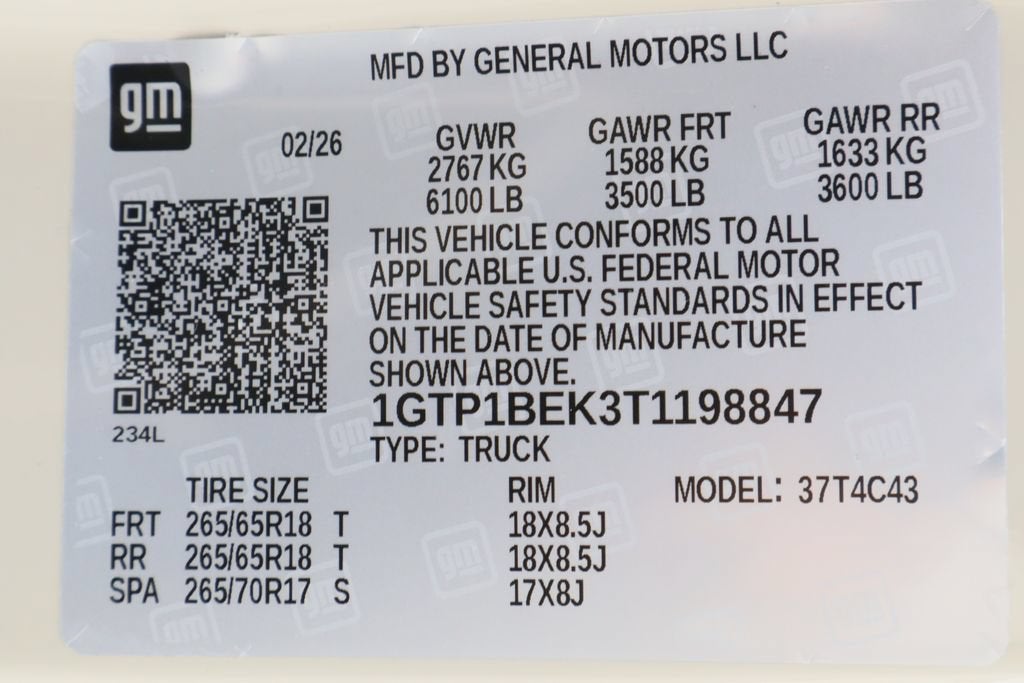 2026 GMC Canyon Elevation