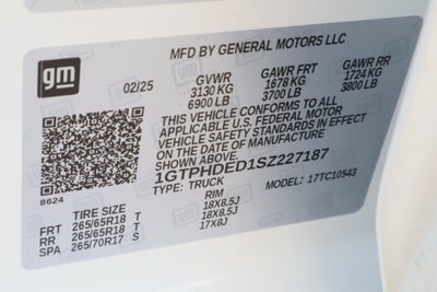 2025 GMC Sierra 1500 SLT