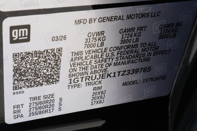 2026 GMC Sierra 1500 Elevation