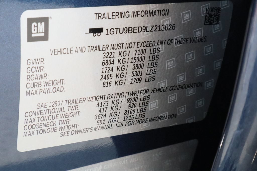 2020 GMC Sierra 1500 SLE