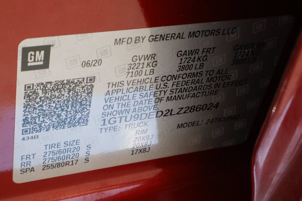 2020 GMC Sierra 1500 SLT