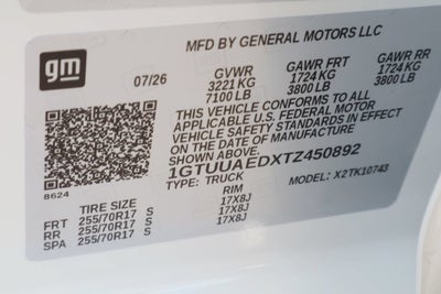 2026 GMC Sierra 1500 Pro