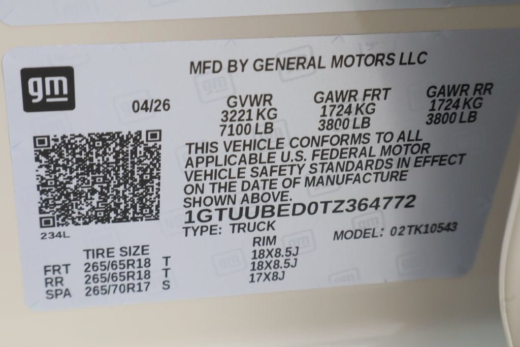 2026 GMC Sierra 1500 SLE